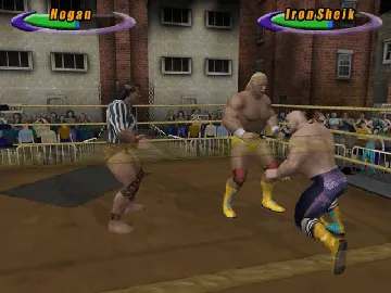 Legends of Wrestling screen shot game playing